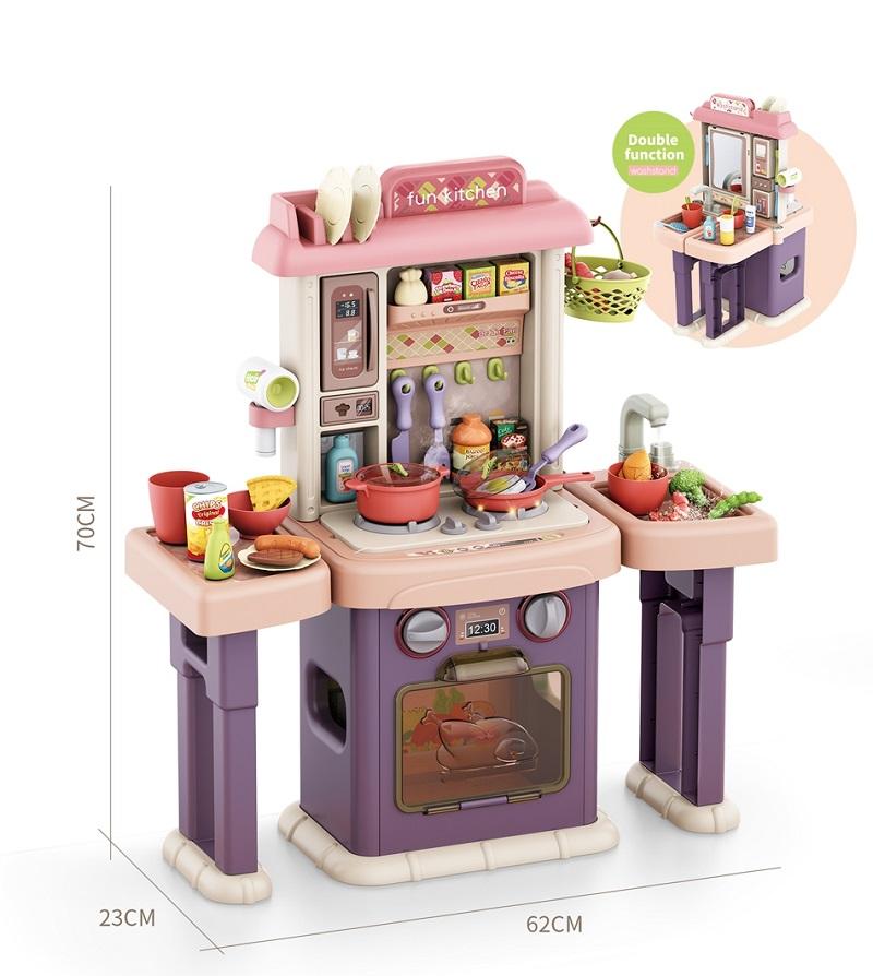 مطبخ مزدوج الجانب مع مغسلة