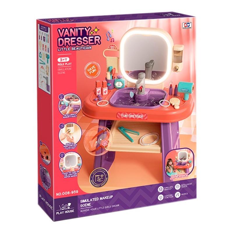 Dresser Make Up Set With Light And Sound