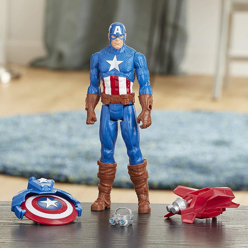 Marvel Avengers Titan Hero Series Blast Gear Captain America