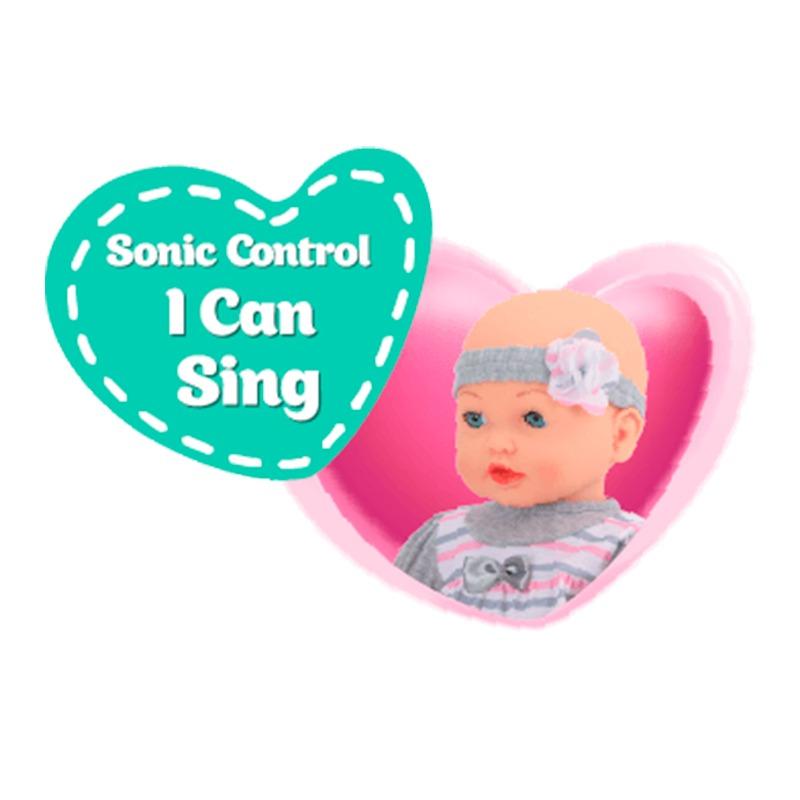 دمية بيبي حبيبي التفاعلية مقاس 16 بوصة