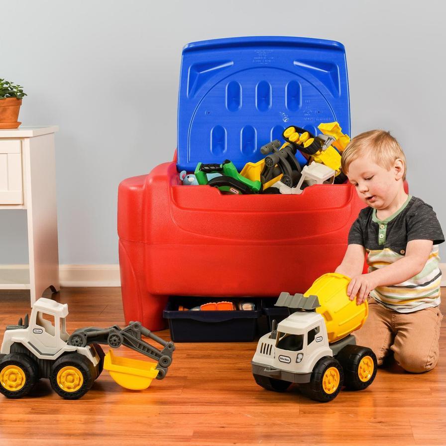 Little Tikes Sort n Store Primary Colors Toy Chest