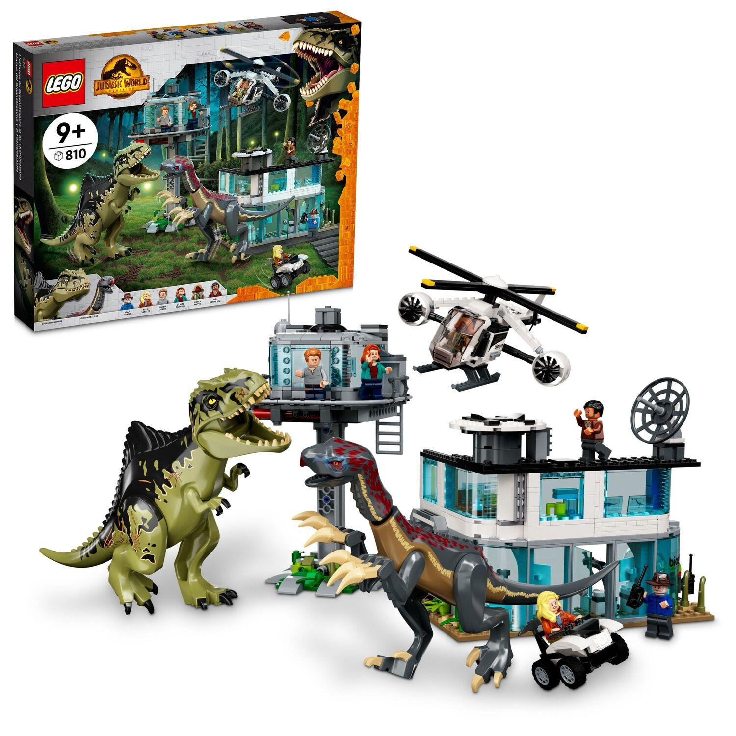 Lego - Jurassic Giganotosaurus & Therizinosaurus Attack 76949