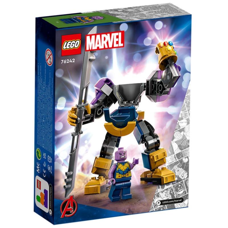 LEGO Marvel Thanos Mech Armour Building Toy Set - 113 Pcs
