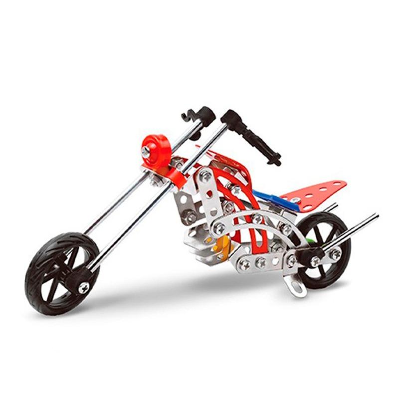 Motorcycle Construction Toy Kit - 99 pcs