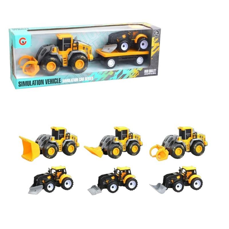 جرافة نقل البناء