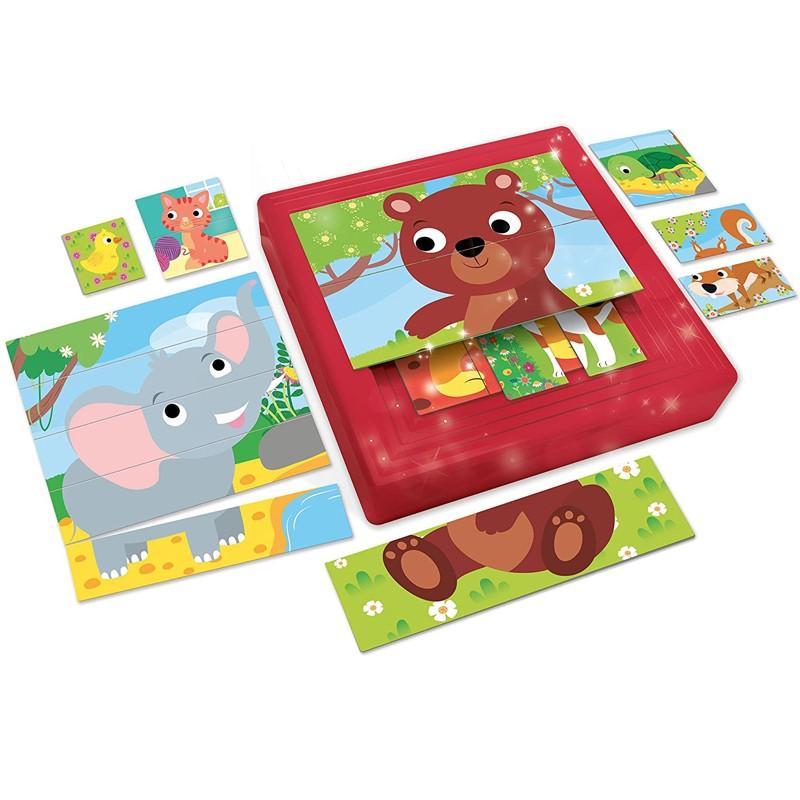 Lisciani Carotina Baby 8 Progressive Puzzles Puppies