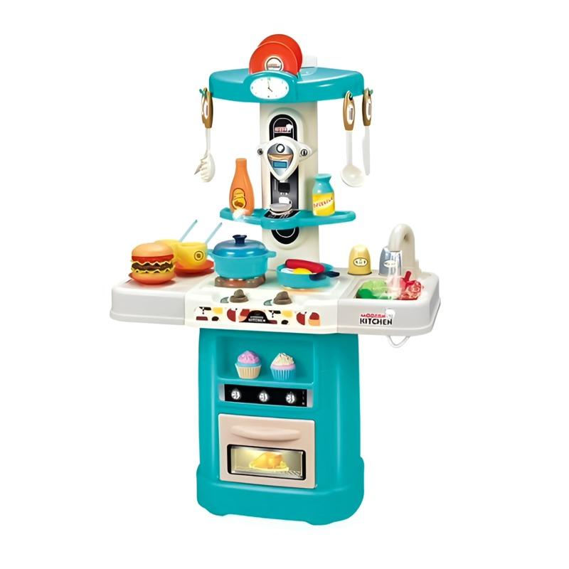 Spray Home Kitchen Set Pretend Toys - Blue