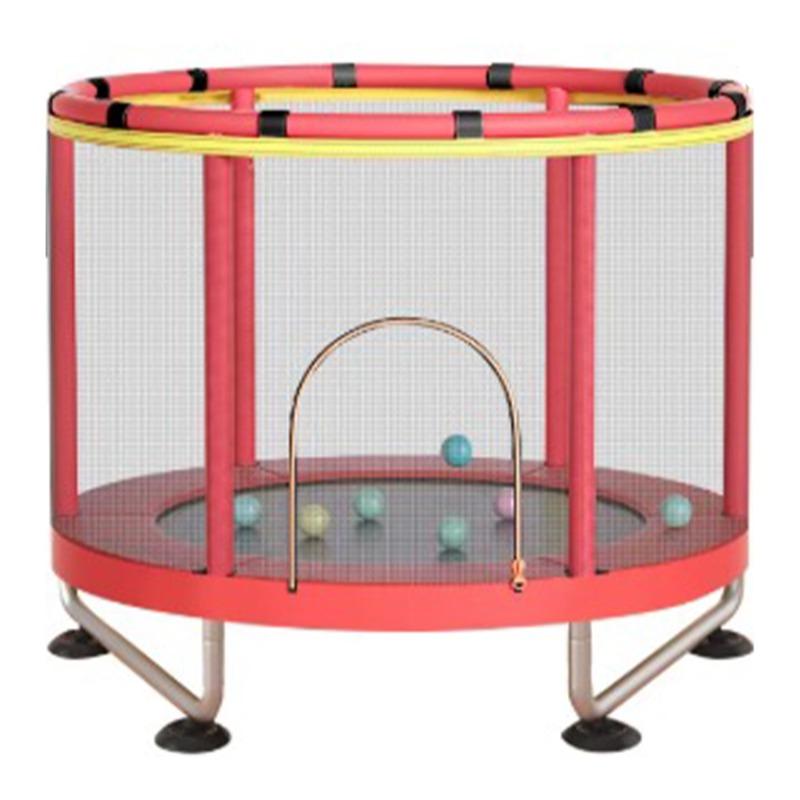 Dolphin Kids Trampoline 1.2m - 3.9ft - Red