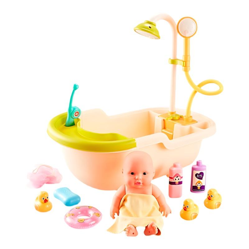 Nocky Pretend Play Bathtub With Accessories