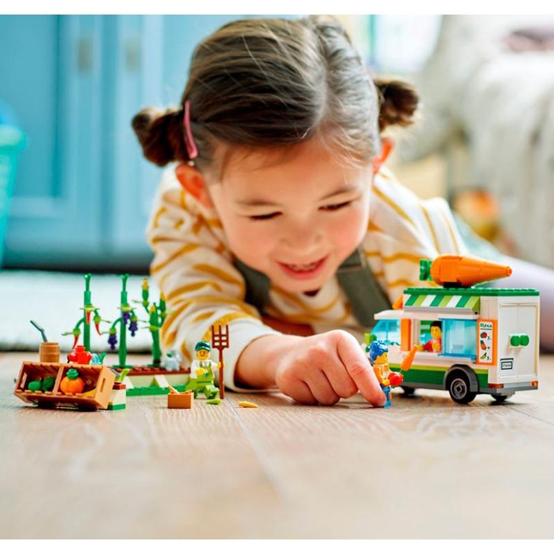 LEGO City Farmers Market Van Building Set