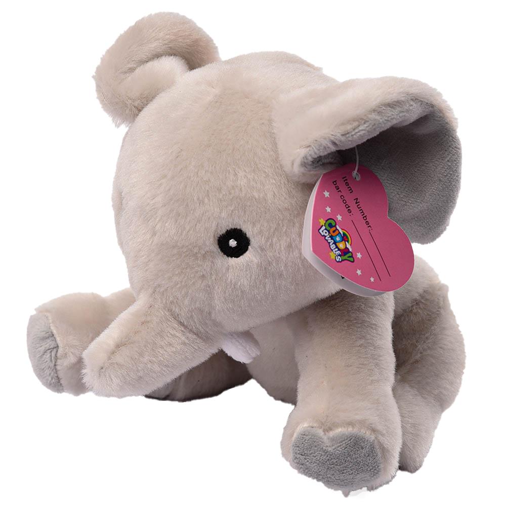 Cuddly Loveables Safari Elephant Plush Toy 15cm