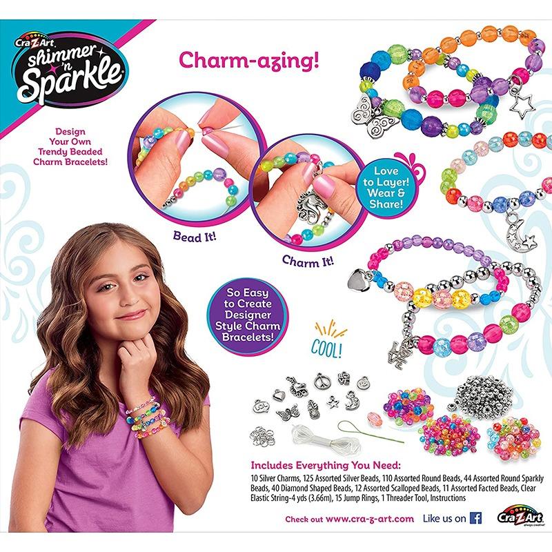 Cra-Z-Art Shimmer N Sparkle Bead & Charm Bracelets