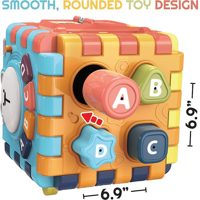 Play And Learn Infant Cube With Light And Sound