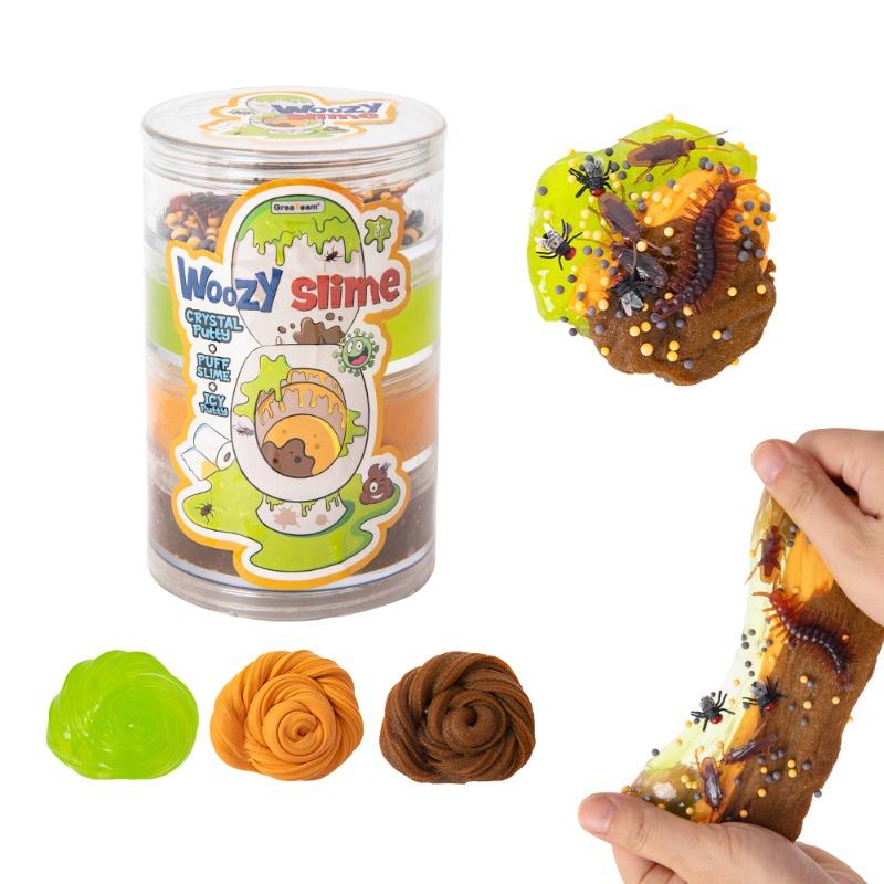 Greateam Putty Party Crystal Putty Puff Slime Ice Putty