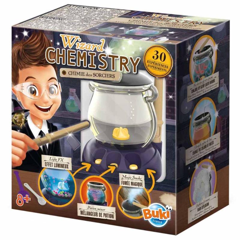 بوكي فرانس - مجموعة كيمياء المعالج 30 تجربة