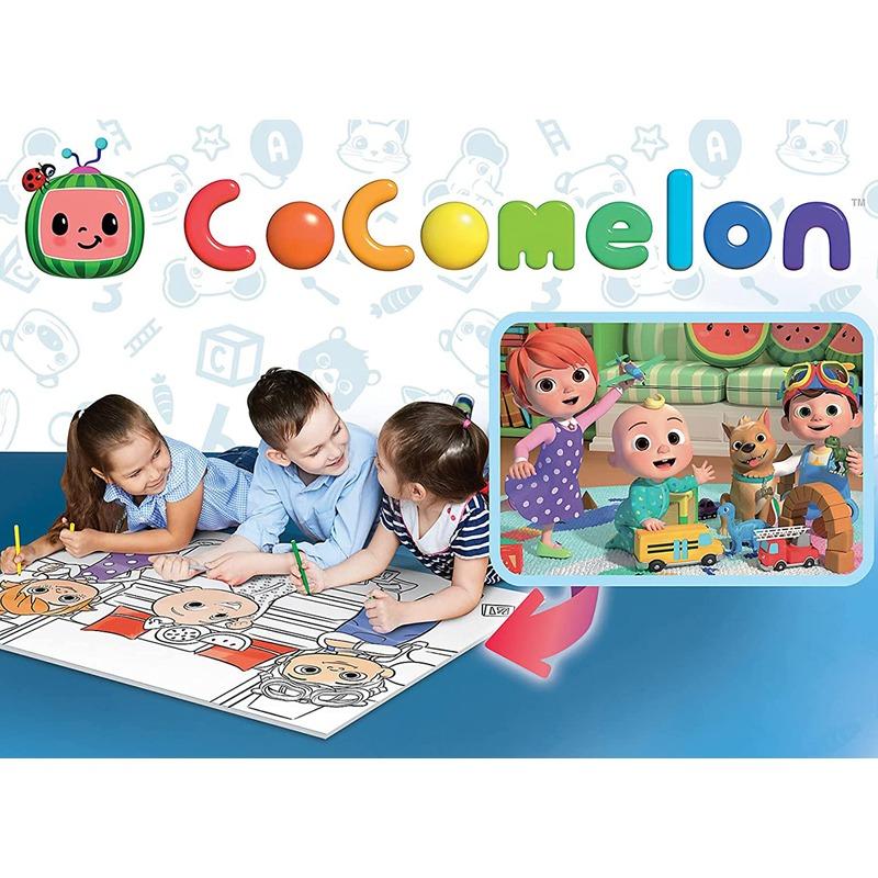 Cocomelon Maxi Floor Puzzle Double Face 2 In 1 - 24 Pcs