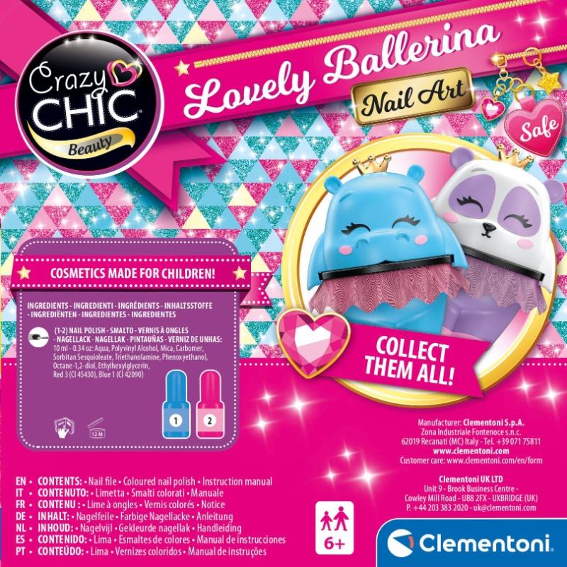 Clementoni Crazy Chic Ballerina Nail Polish