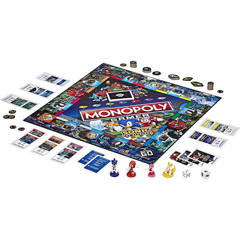 Sonic The Hedgehog Monopoly Gamer Edition Board Game