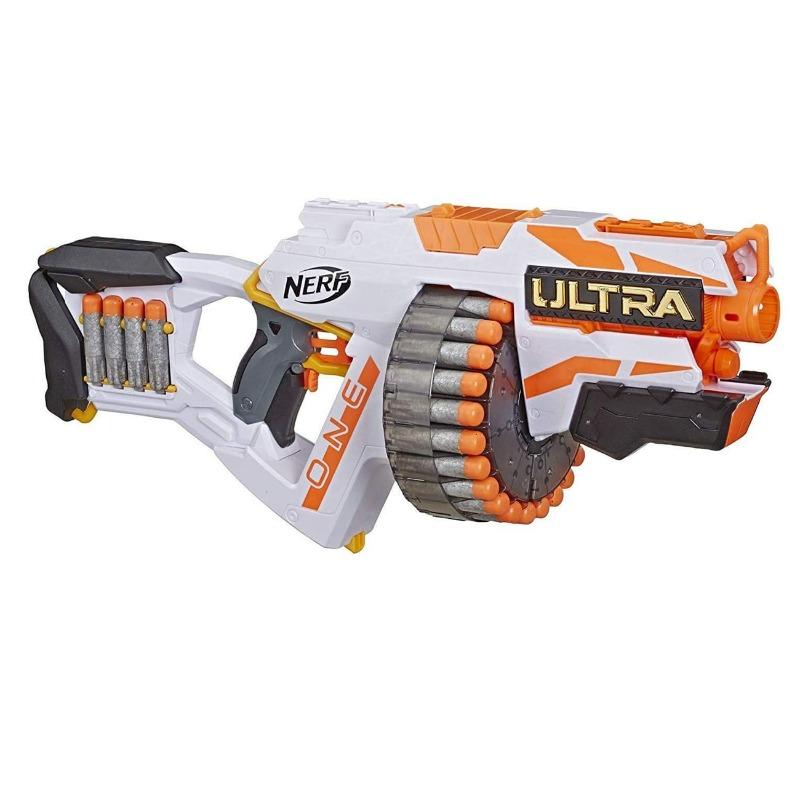Buy 1 Get 1 Free Nerf Ultra One Motorized Blaster - 25 Ultra Darts + N-Strike Mega Bulldog Toy