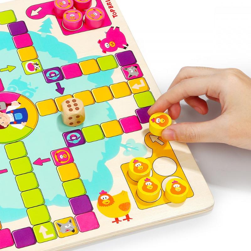 TopBright Happy Farm Flying Chess