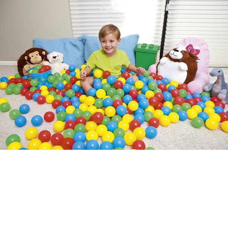 Bestway Small Plastic Multicolored Play Balls - 250 Pcs