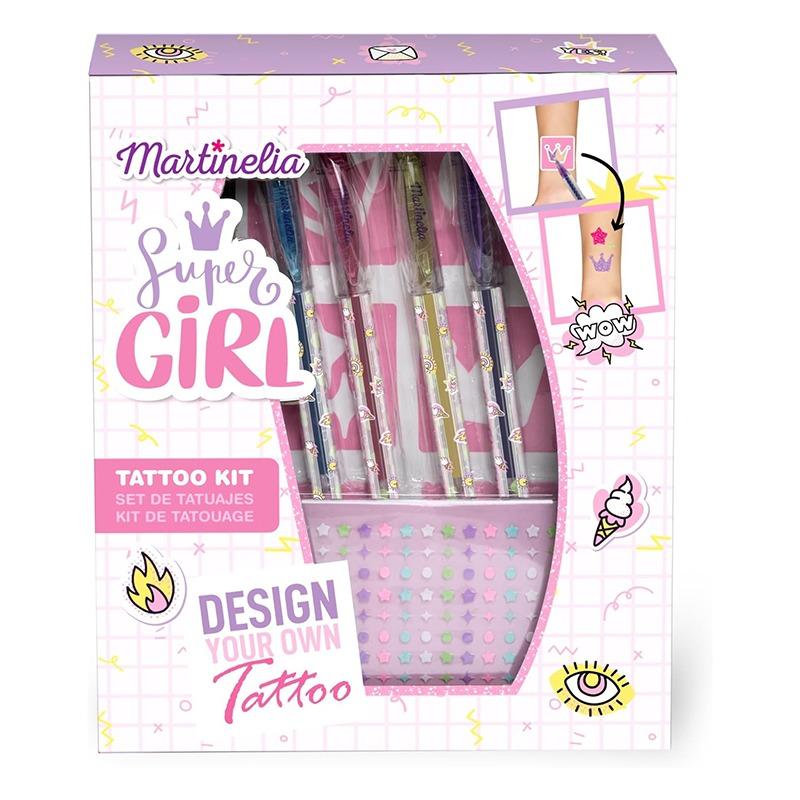 Martinelia Super Girl Body Art Tattoo Kit