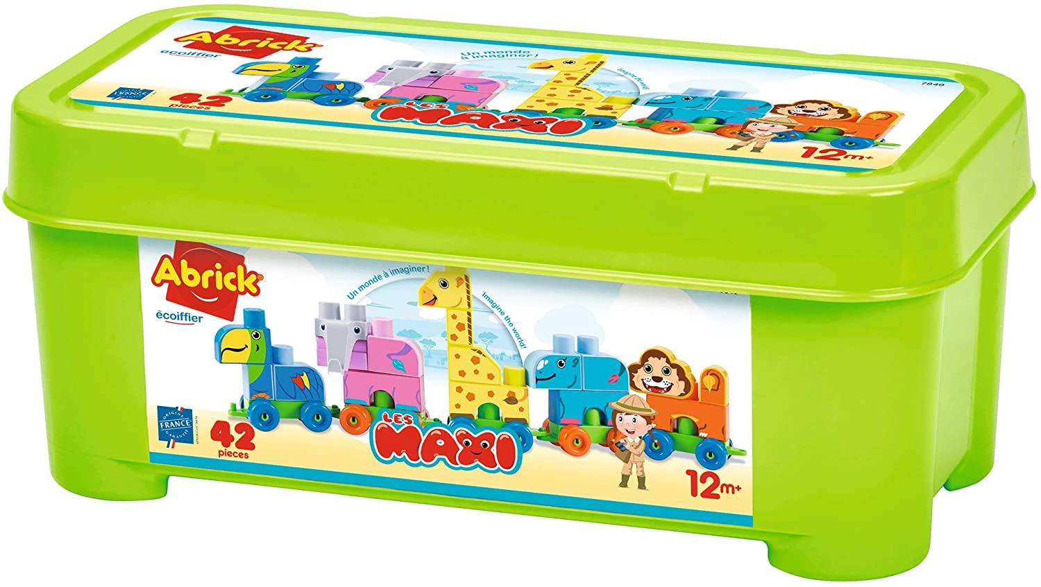 Ecoiffier - Les Maxi Animal Train - 42 Pieces