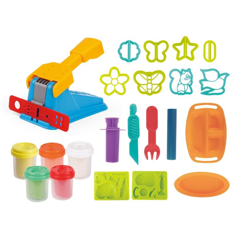 كليمو - مجموعة لعب الصلصال الملونة لآلة صنع المعكرونة