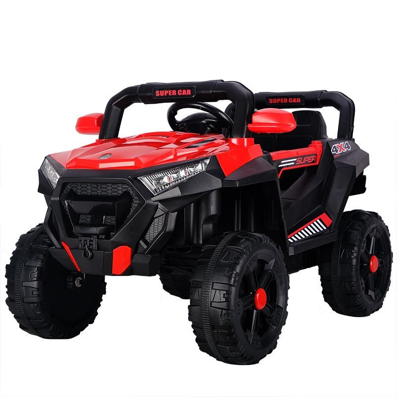 FIRST STEP Kids Electric Ride-On Buggy Car red