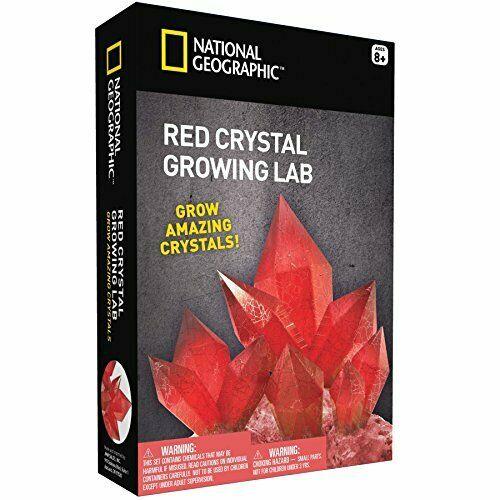 National Geographic Red Crystal Growing Lab Kit