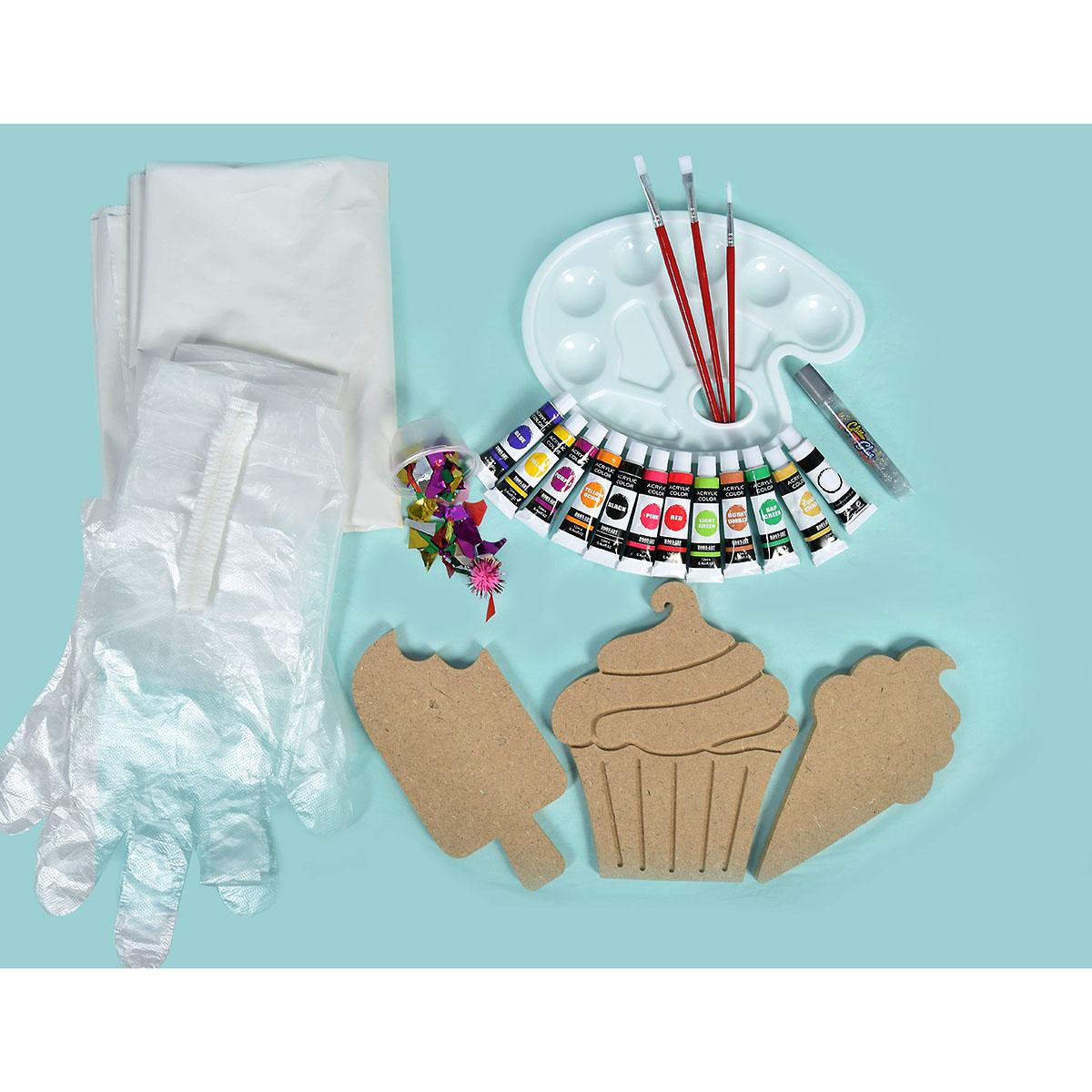 ليتل إنستتييوت صندوق الحلويات الخشبي