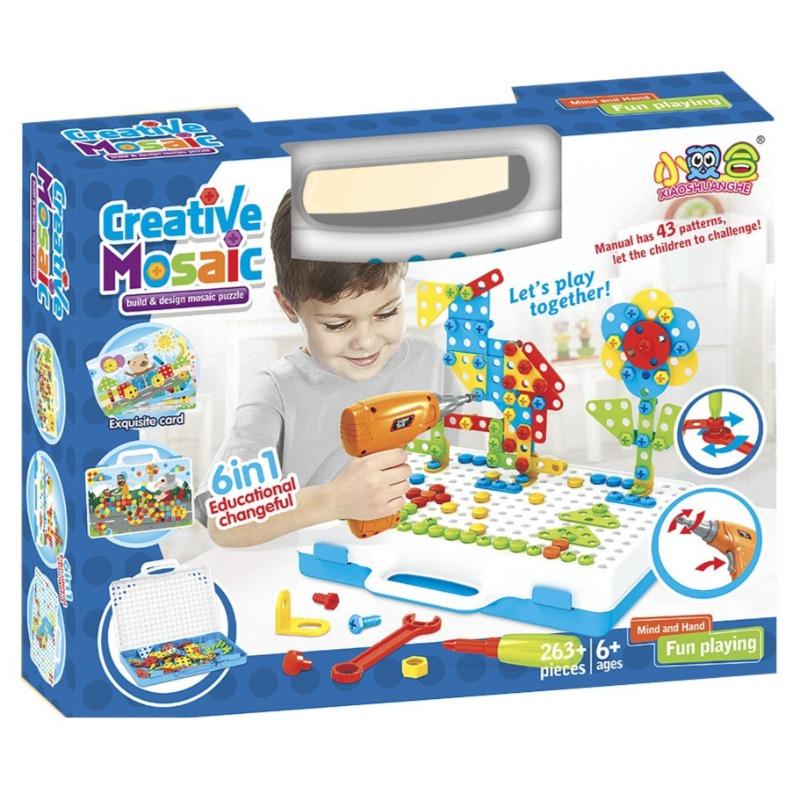 كريتيف موزاييك 6في1 - 263 قطعة