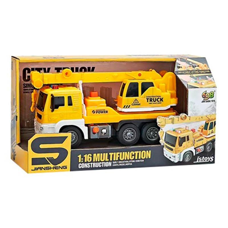 Crane Construction Truck