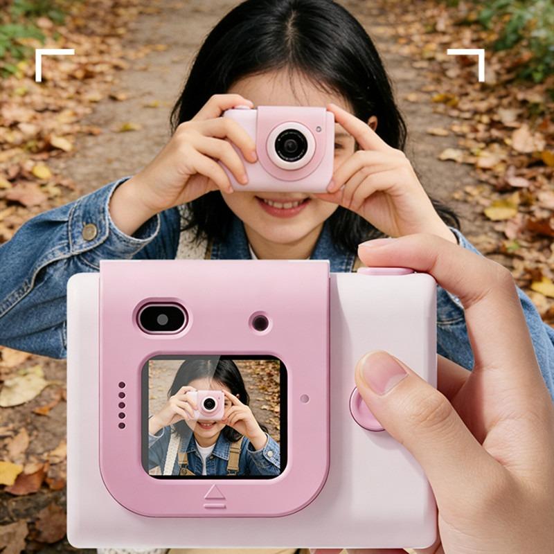 3 In 1 Kids Watch Camera Set - Pink