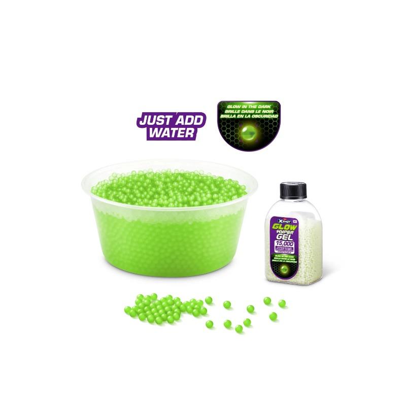 X-Shot Hyper Gel Glow In The Dark Gellet Refill 15000 Pcs