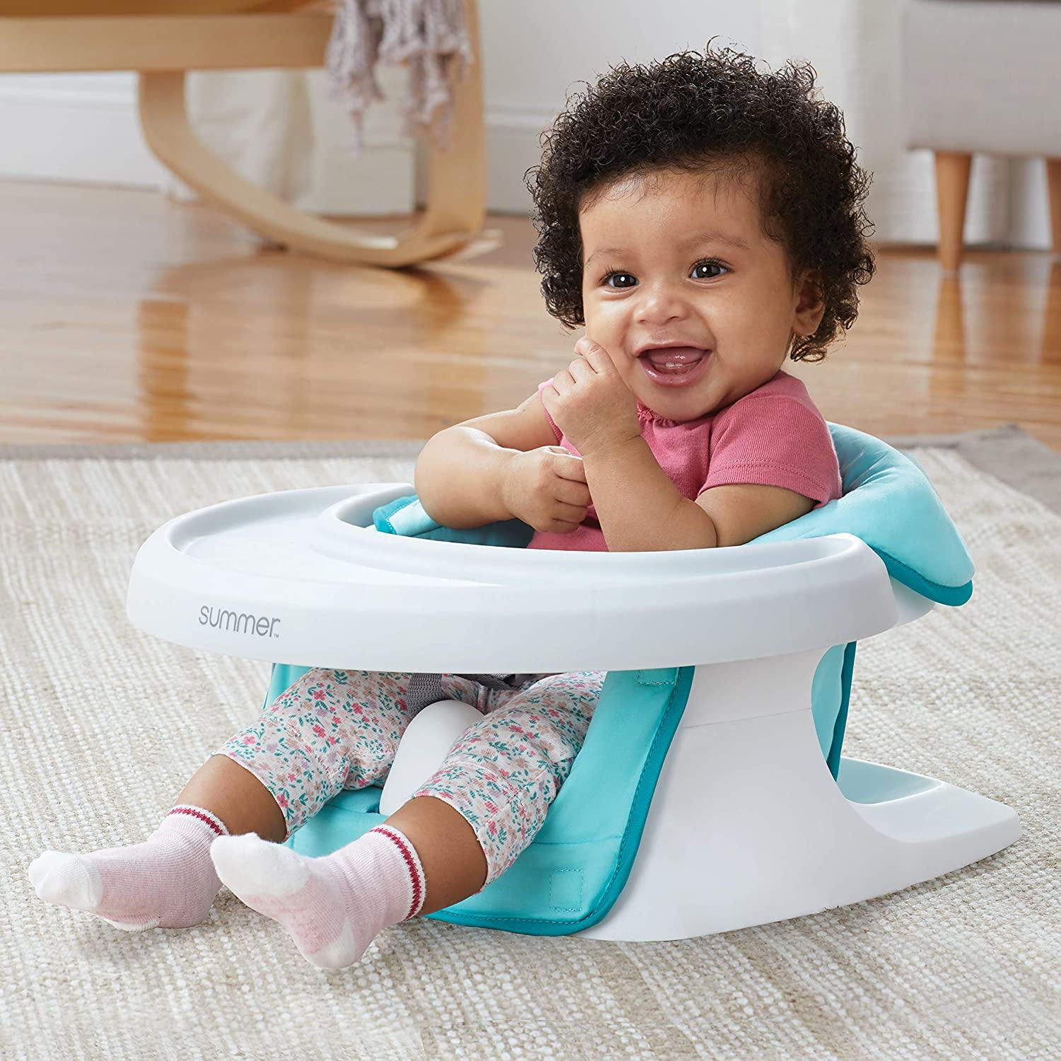 Summer Infant - 3-in-1 Floor N More - Support Seat - Blue