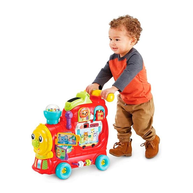 في تك بيبي - القطار الترفيهي والتعليمي بتصميم الفيل 4 في 1