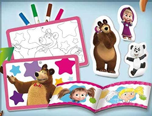 Lisciani Masha Baby Coloring Set