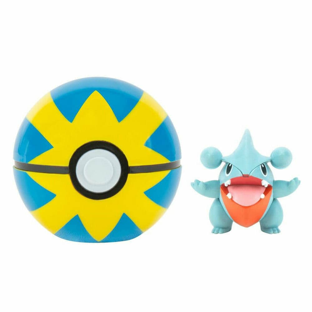 Pokemon Clip N Go Gible And Quick Ball