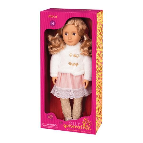 Our Generation Halia Doll - Dress Pink