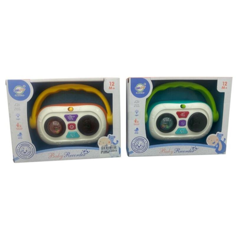 Chimstar Baby Recorder With Sound And Light - assorted