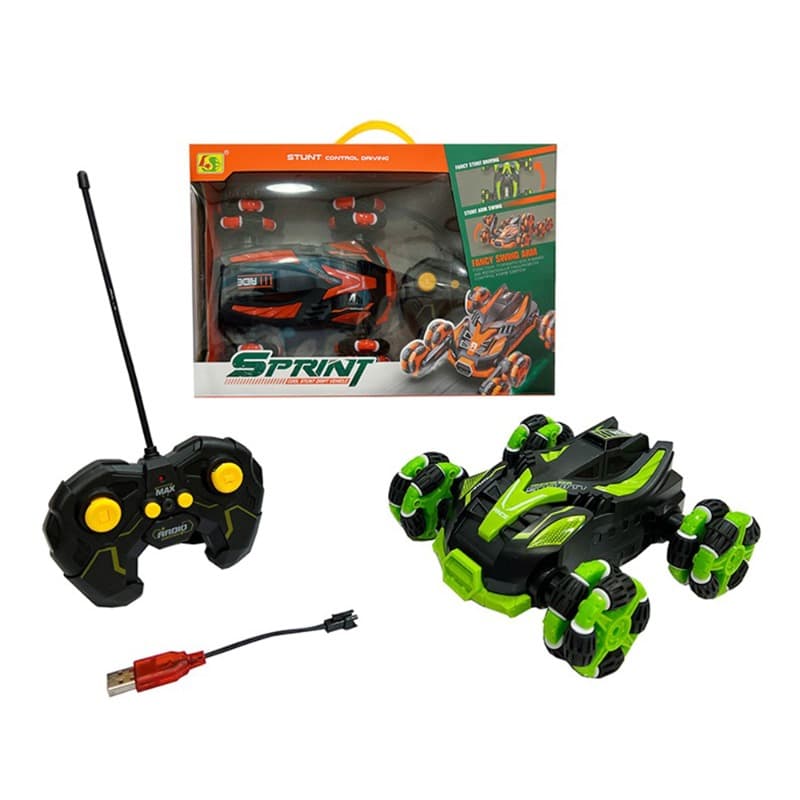 Remote Control Stunt Climbing Car - Multicolor