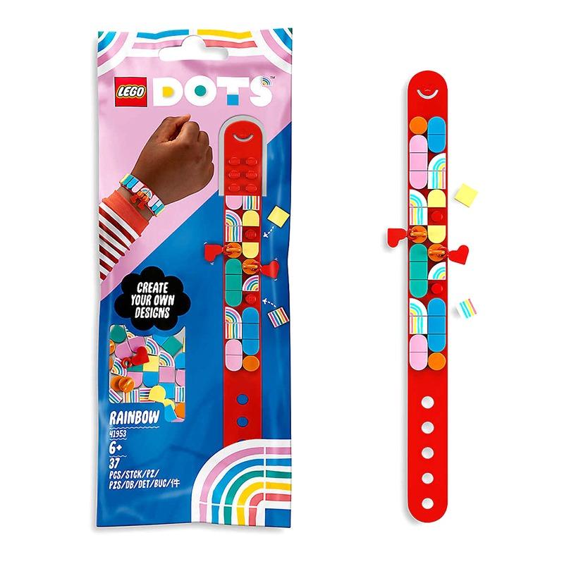 LEGO DOTS Rainbow Bracelet With Charms 41953