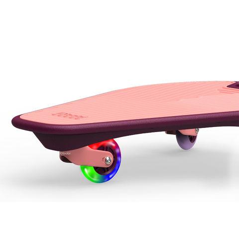 Wiggleboard The Skateboard 3 Wheels With A New Twist - Pink