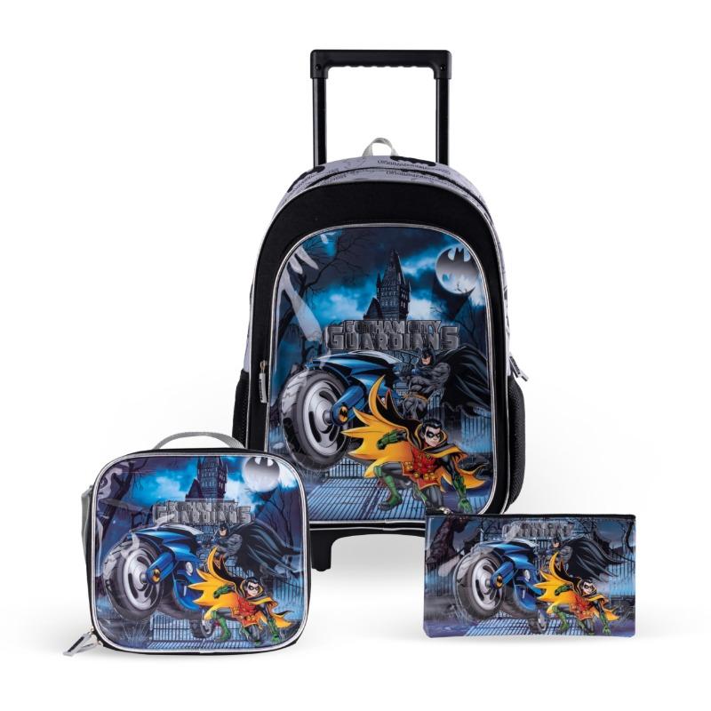 Warner Bros 3in1 Trolley Backpack - Batman Gotham City