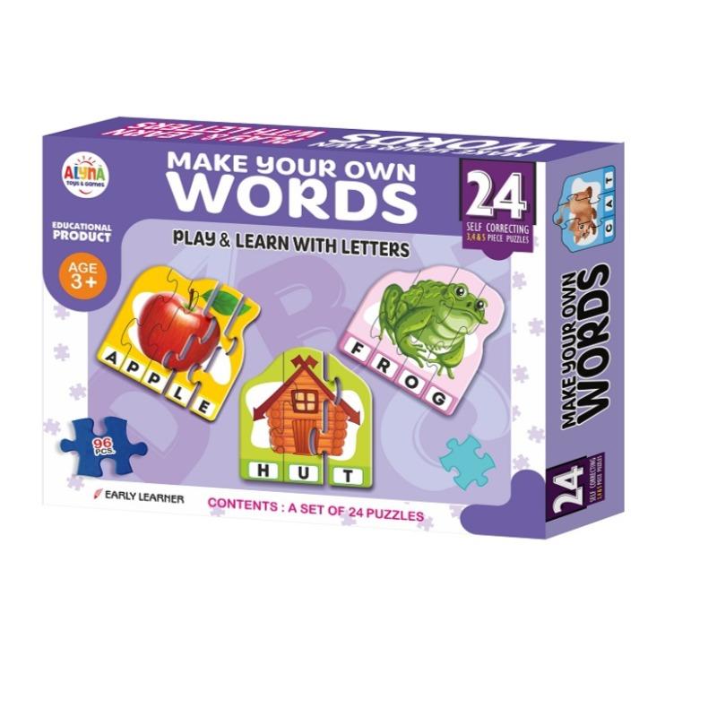 Ankit Make Your Own Words Puzzle 24 Pcs