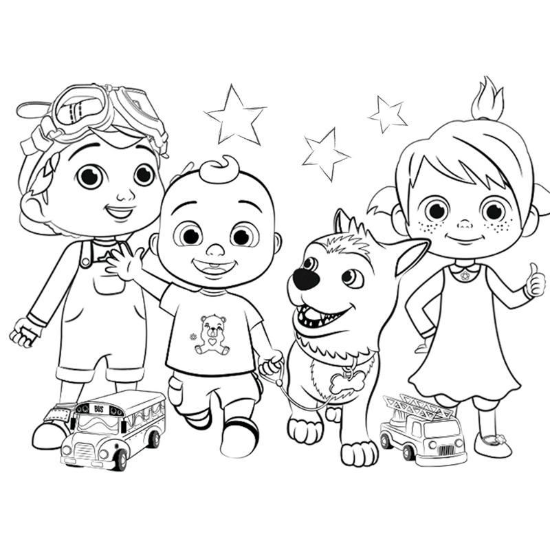 كوكو ميلون - 2 في 1 ماكسي فلور لوحة أحجية مزدوجة الوجة المشاركة ممتعة 35 قطعة