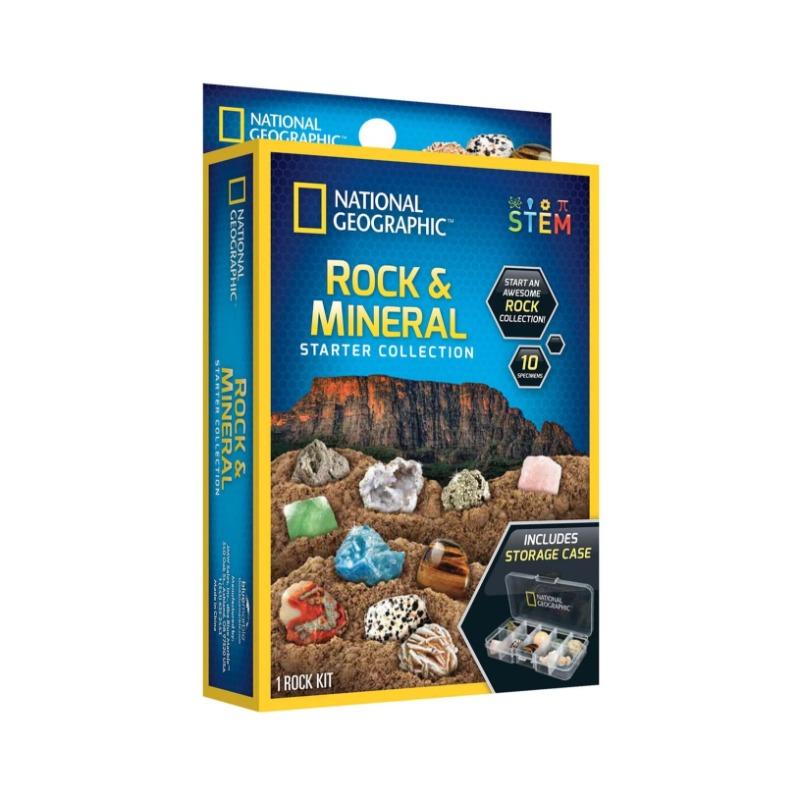 National Geographic Impulse Rock and Mineral Mini Starter Kit