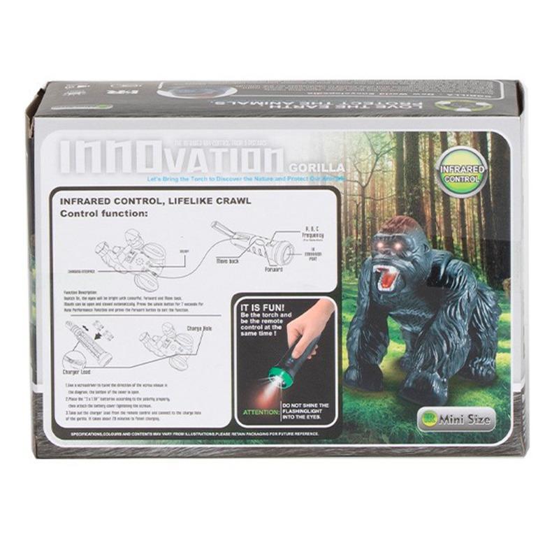 Remote Control Gorilla - Black