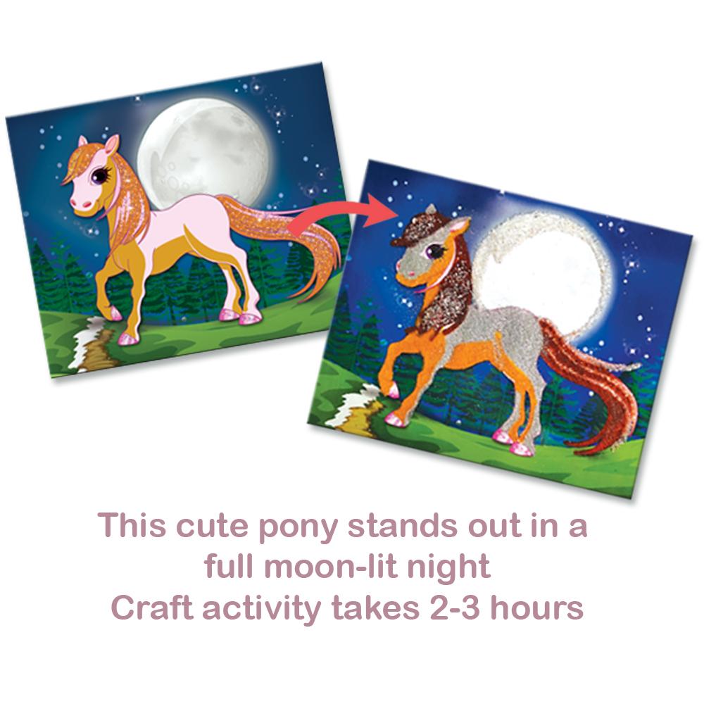 توي كرافت - لوحات التلوين بالرمل برسومات سباركلينج بوينس